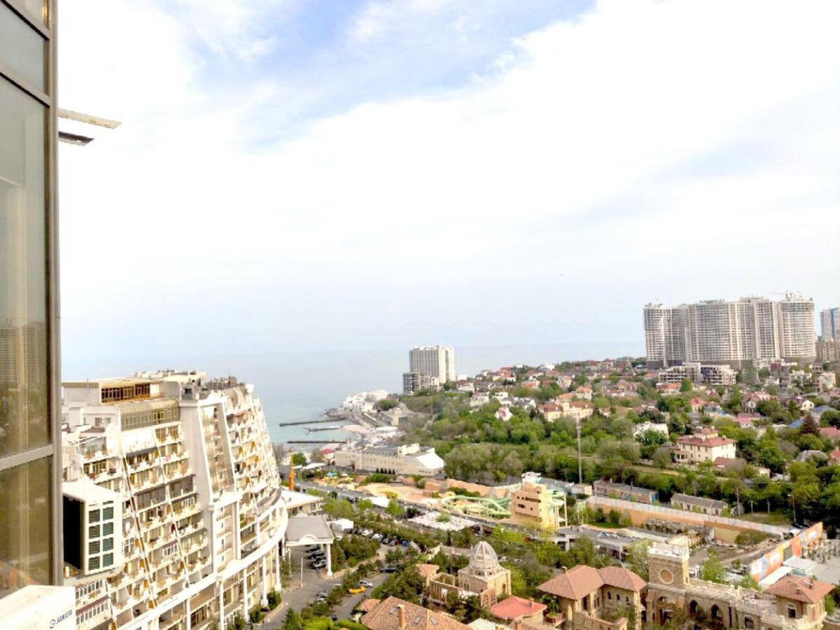Arcadia White Studio Sea View Apartment Odessa Luaran gambar